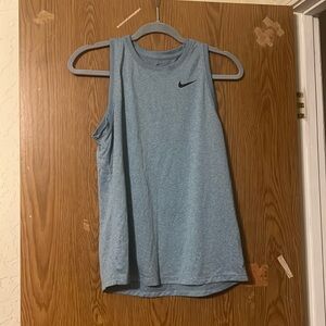 Nike Dri-Fit Tank Heather Blue